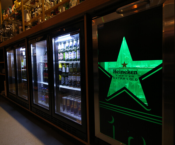 back bar refrigeration